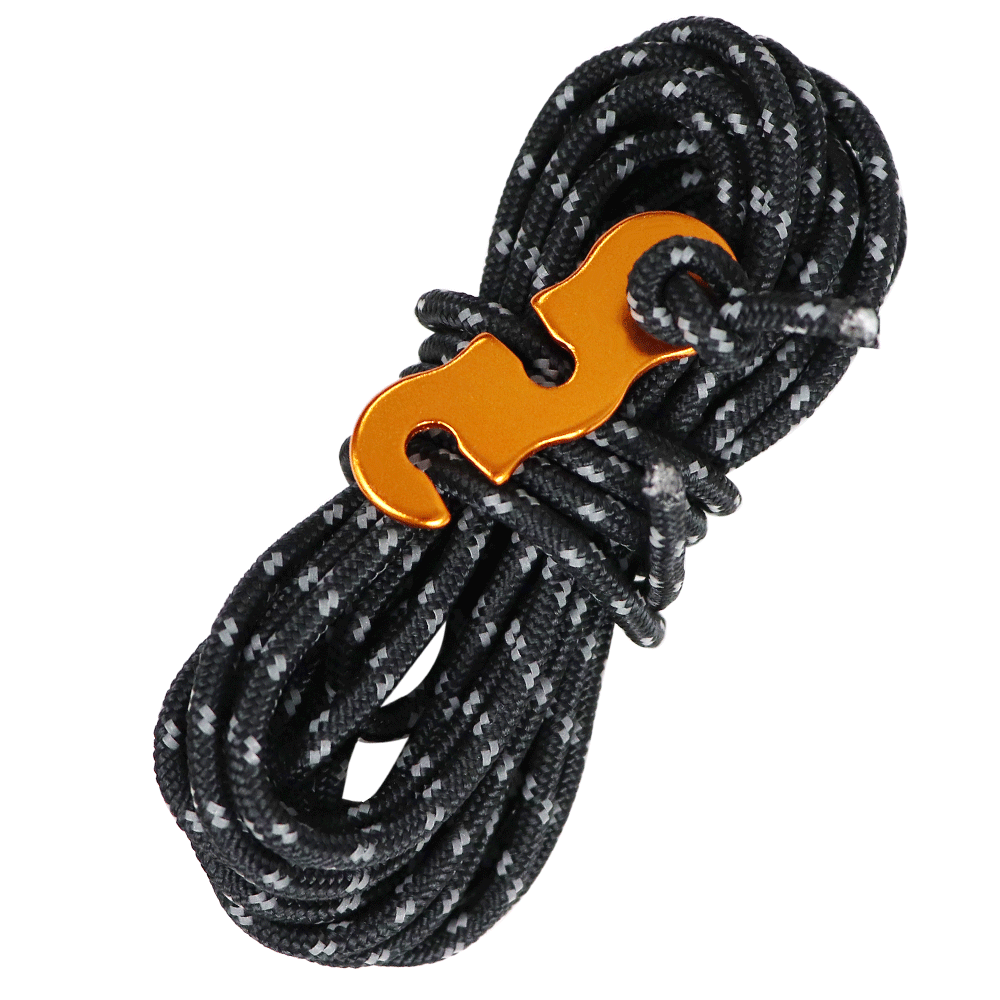 テントロープ 太さ 3mm 長さ 4m×4本組
