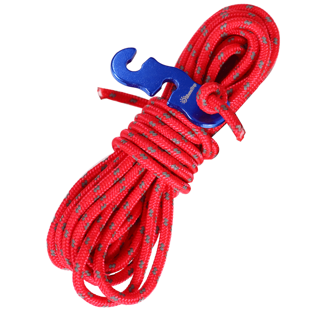 テントロープ 太さ 3ｍｍ 長さ 4m×4本組