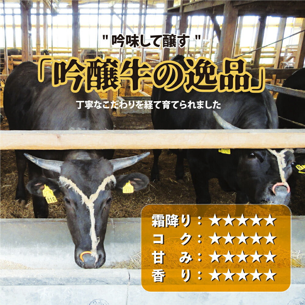 お肉 肉 ギフト 吟醸牛 400g 霜降り サーロイン