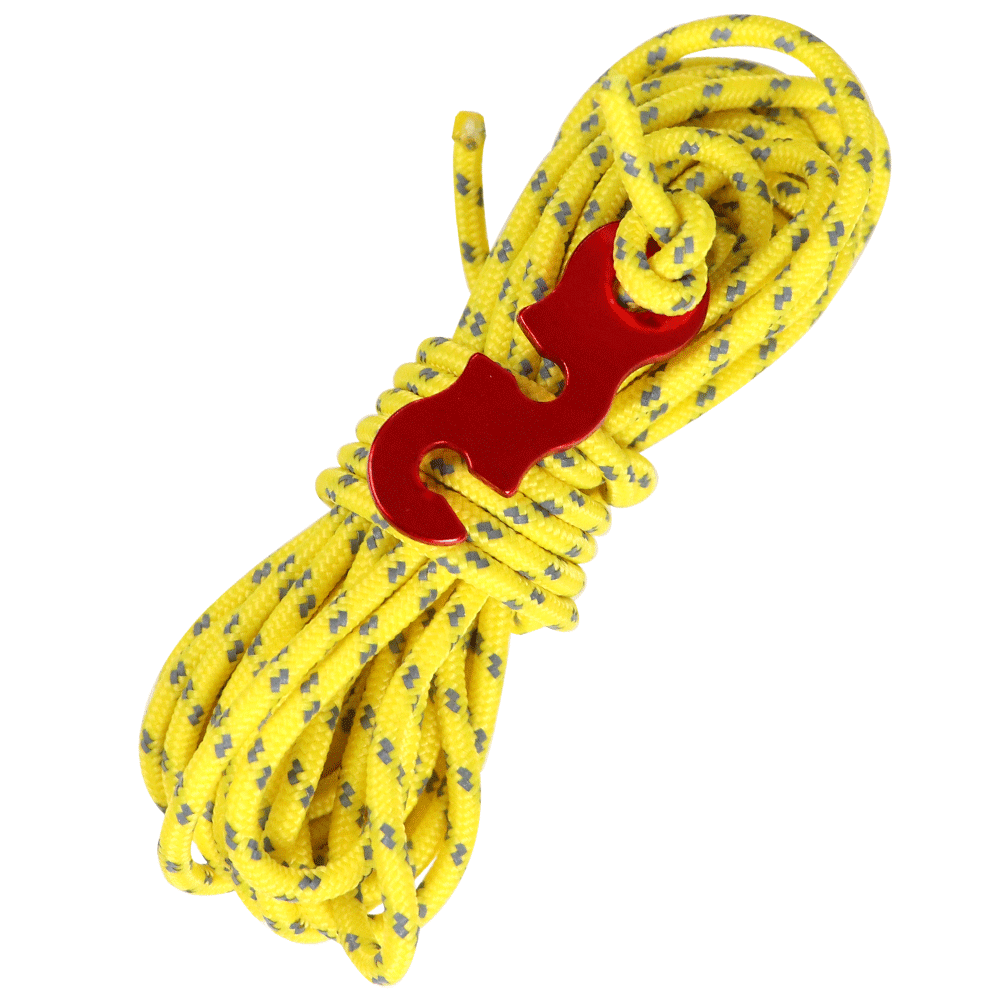 テントロープ 太さ 3ｍｍ 長さ 4m×4本組