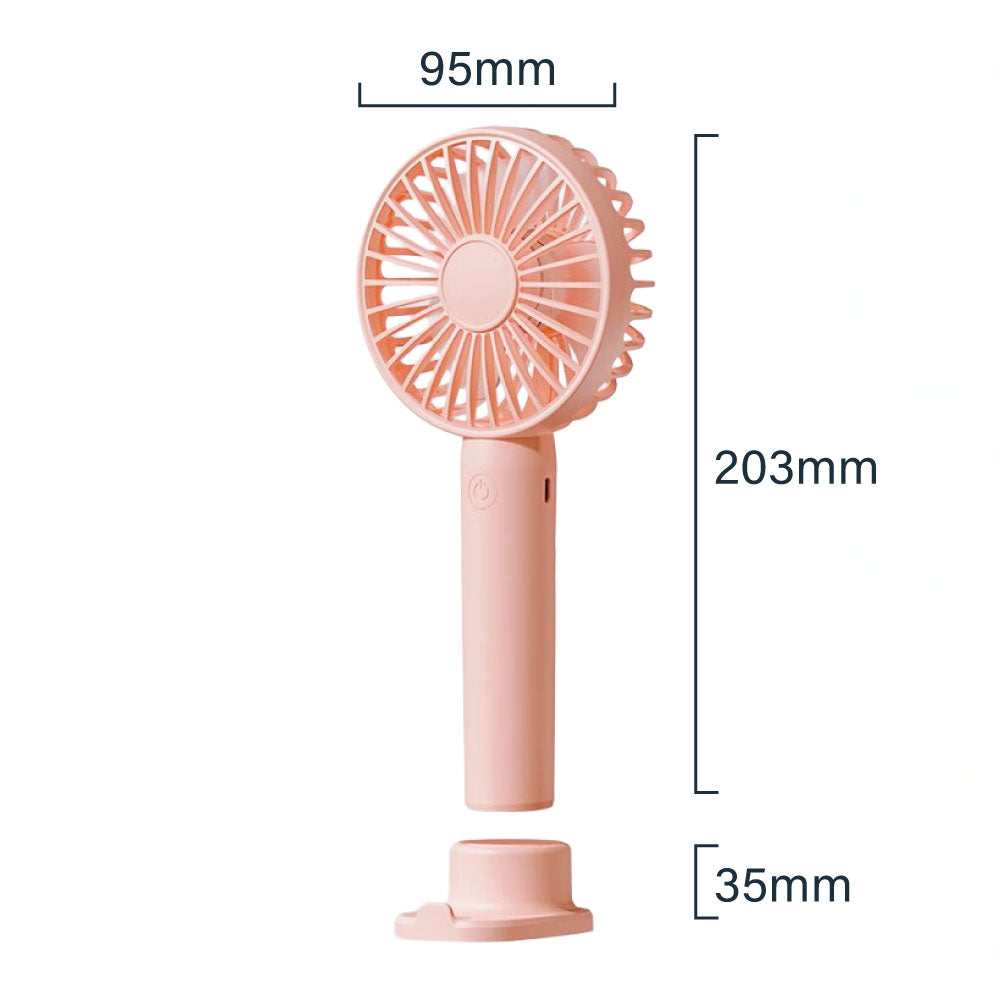 ハンディファン 超軽量116g 携帯扇風機 ミニ扇風機