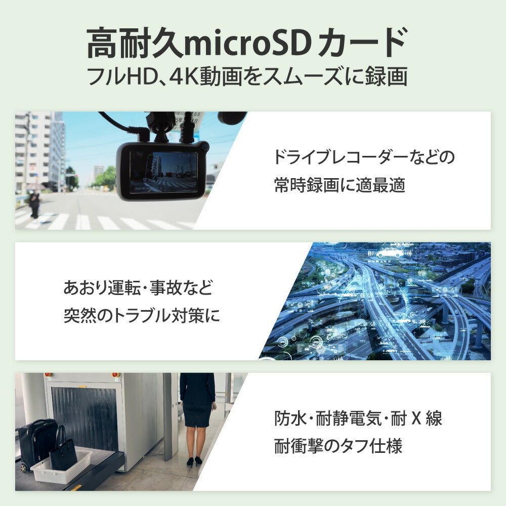 Lazos 高耐久 microSDカード 64GB