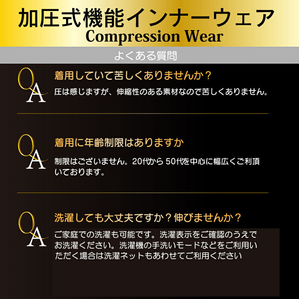 加圧シャツ メンズ コンプレッションウェア 半袖 加圧インナー アンダーシャツ